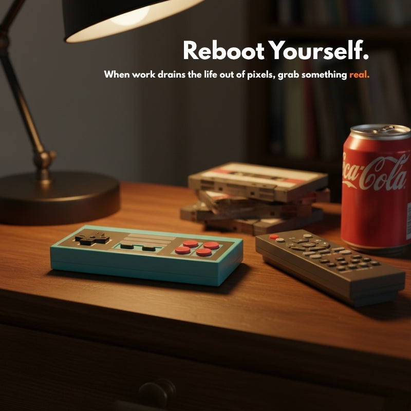 Retro Video Game Console