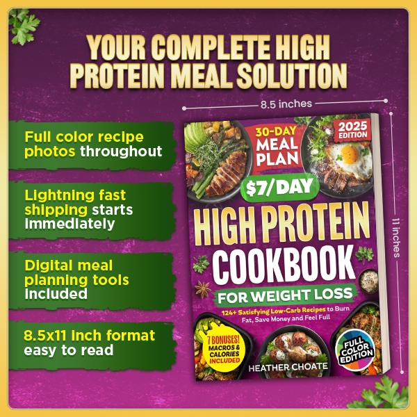 High Protein Cookbook